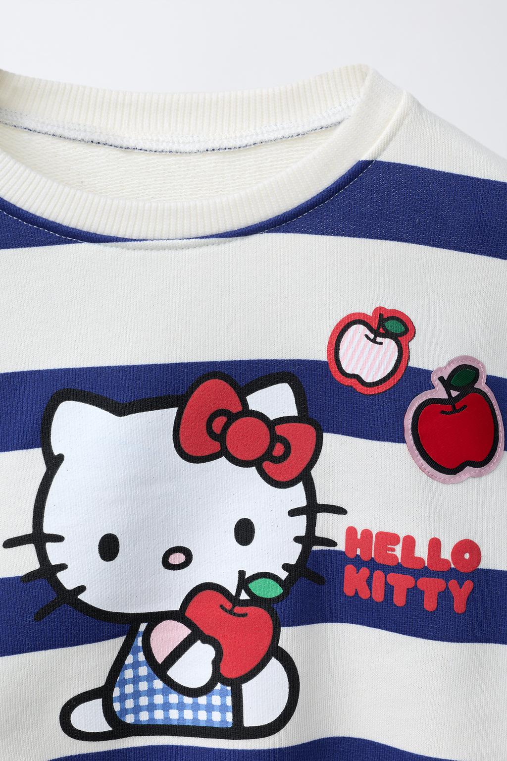 ТОЛСТОВКА В ПОЛОСКУ HELLO KITTY © SANRIO