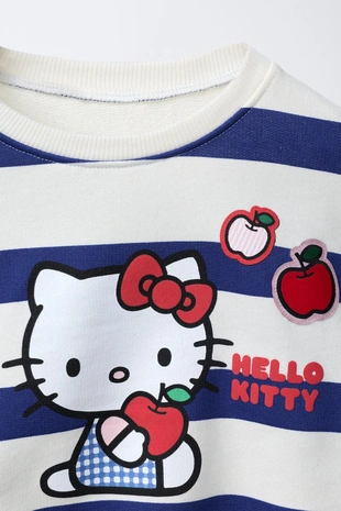 Толстовка в полоску Hello Kitty © Sanrio- Заказать в России