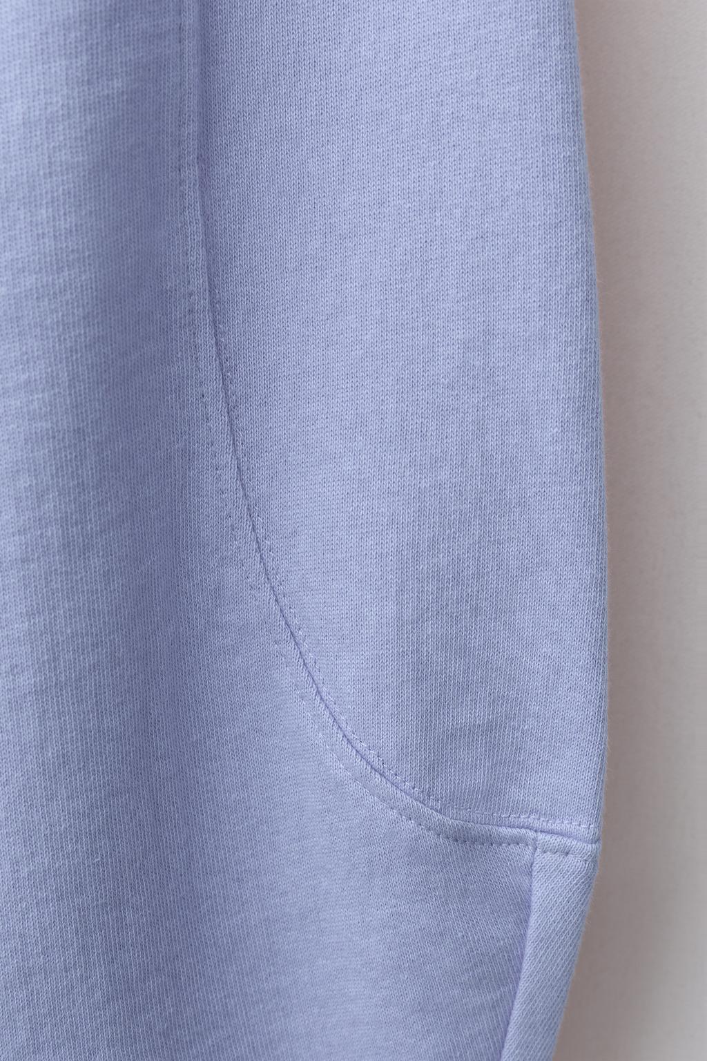 ОДНОТОННЫЕ БРЮКИ-БАЛЛОН ИЗ ФЛИСА