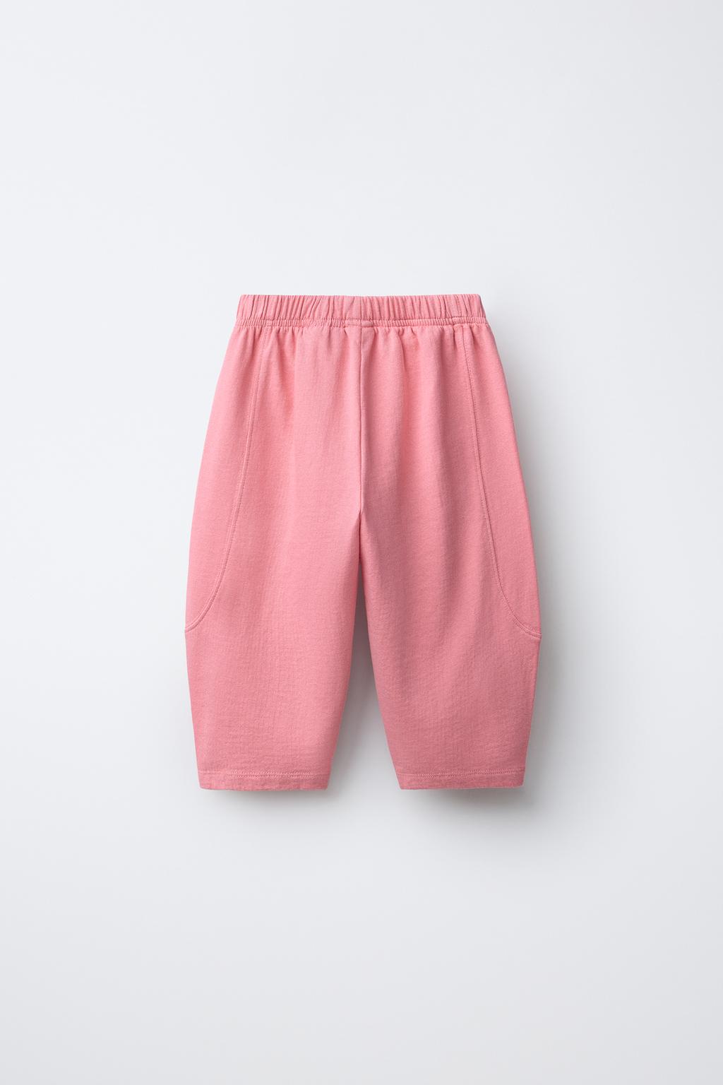 ОДНОТОННЫЕ ФЛИСОВЫЕ БРЮКИ баллон