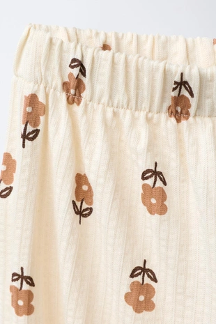 Брюки-джоггеры с цветочным кружевом- Заказать в России