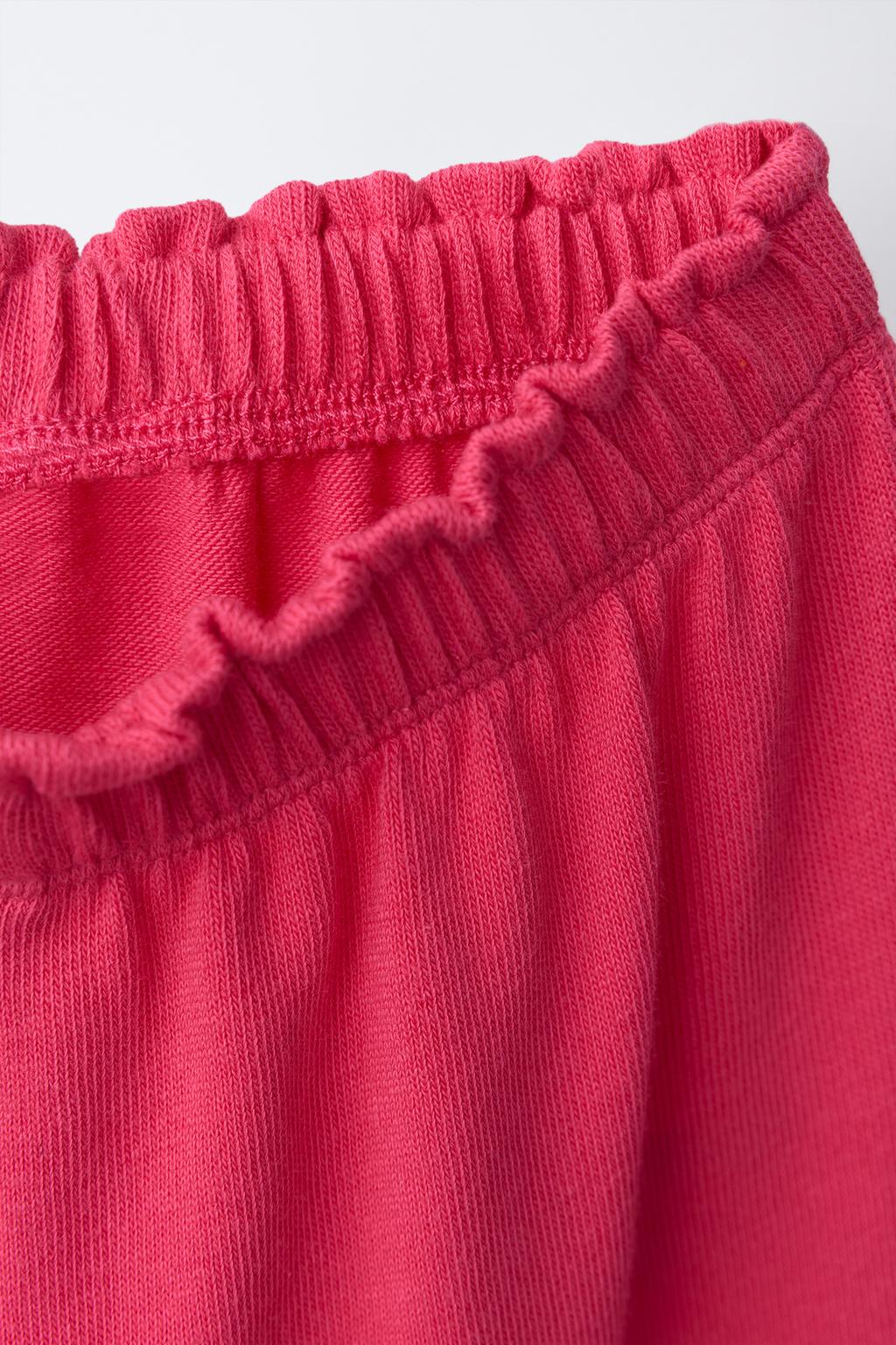 БРЮКИ-КЮЛОТЫ С РЮШАМИ