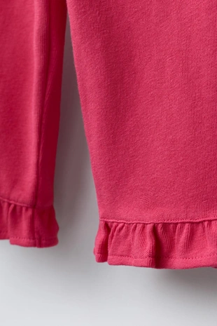 Брюки-кюлоты с рюшами- Заказать в России