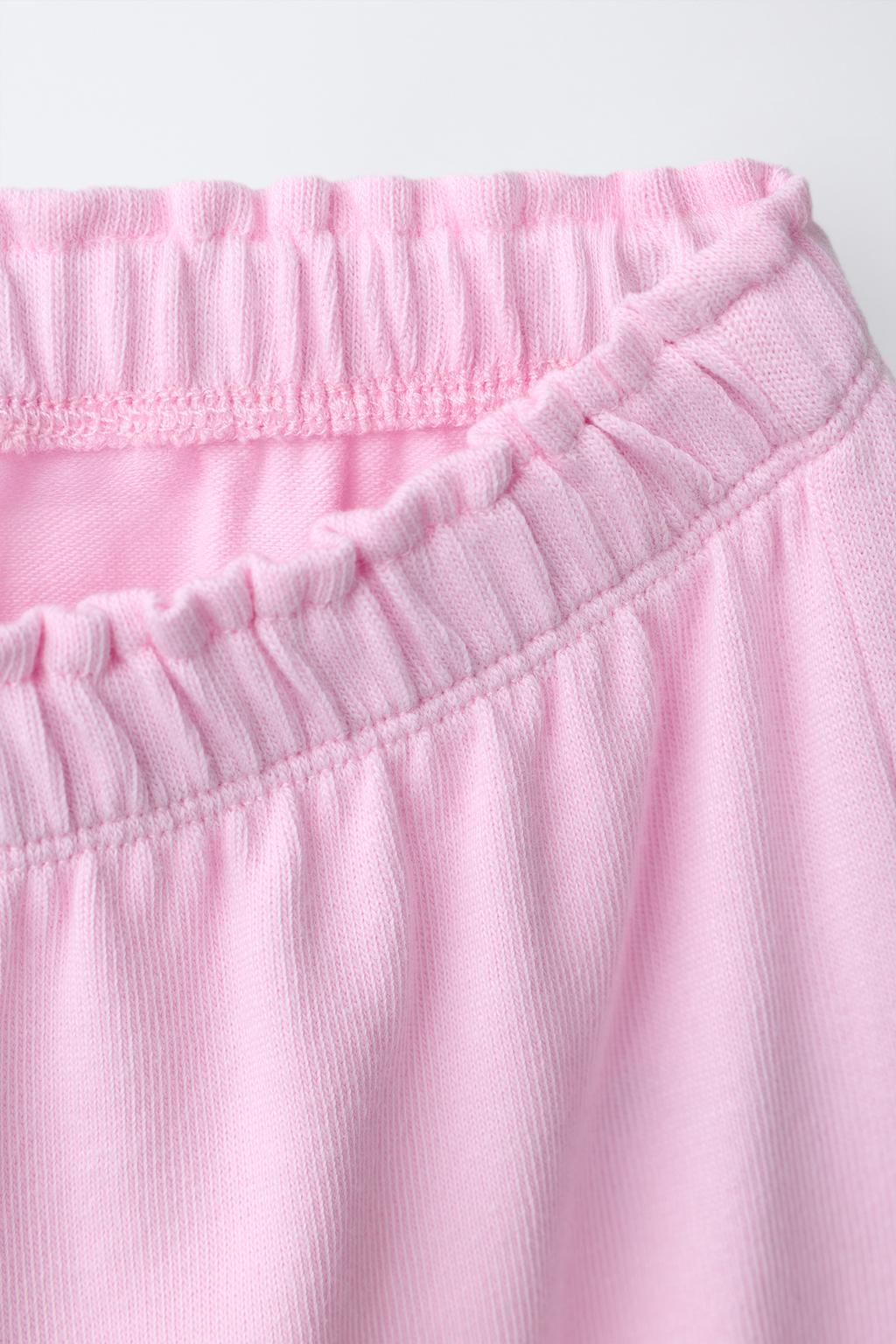 БРЮКИ-КЮЛОТЫ С ВОЛАНАМИ