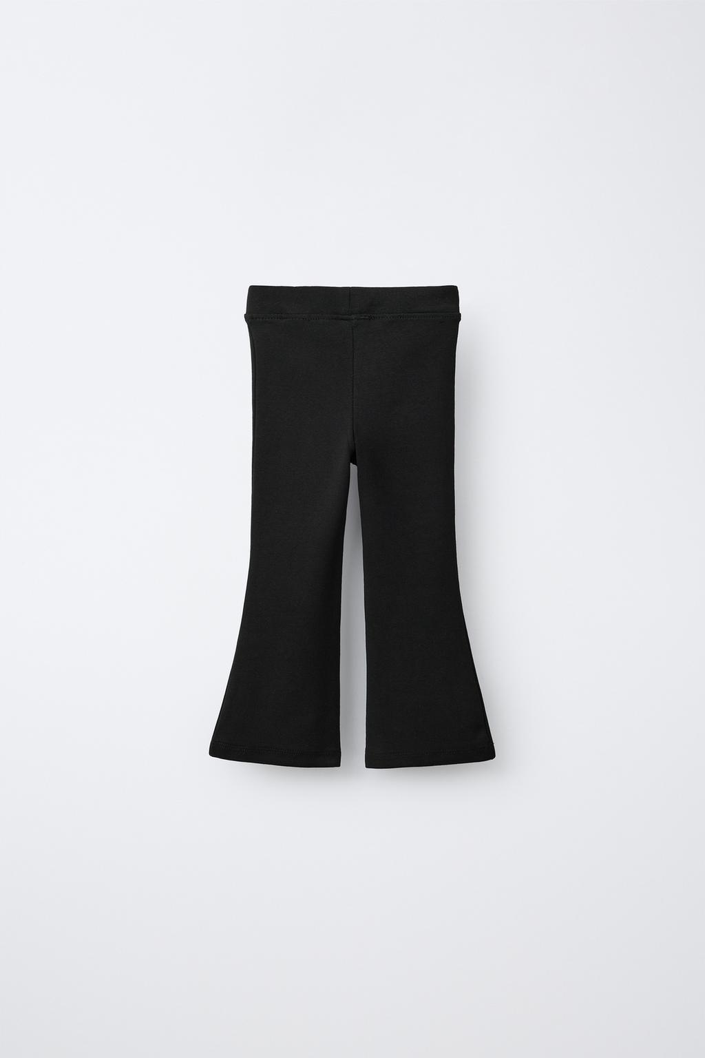 ЛЕГИНСЫ клёш ИЗ ТКАНИ ИНТЕРЛОК С ЭТИКЕТКОЙ