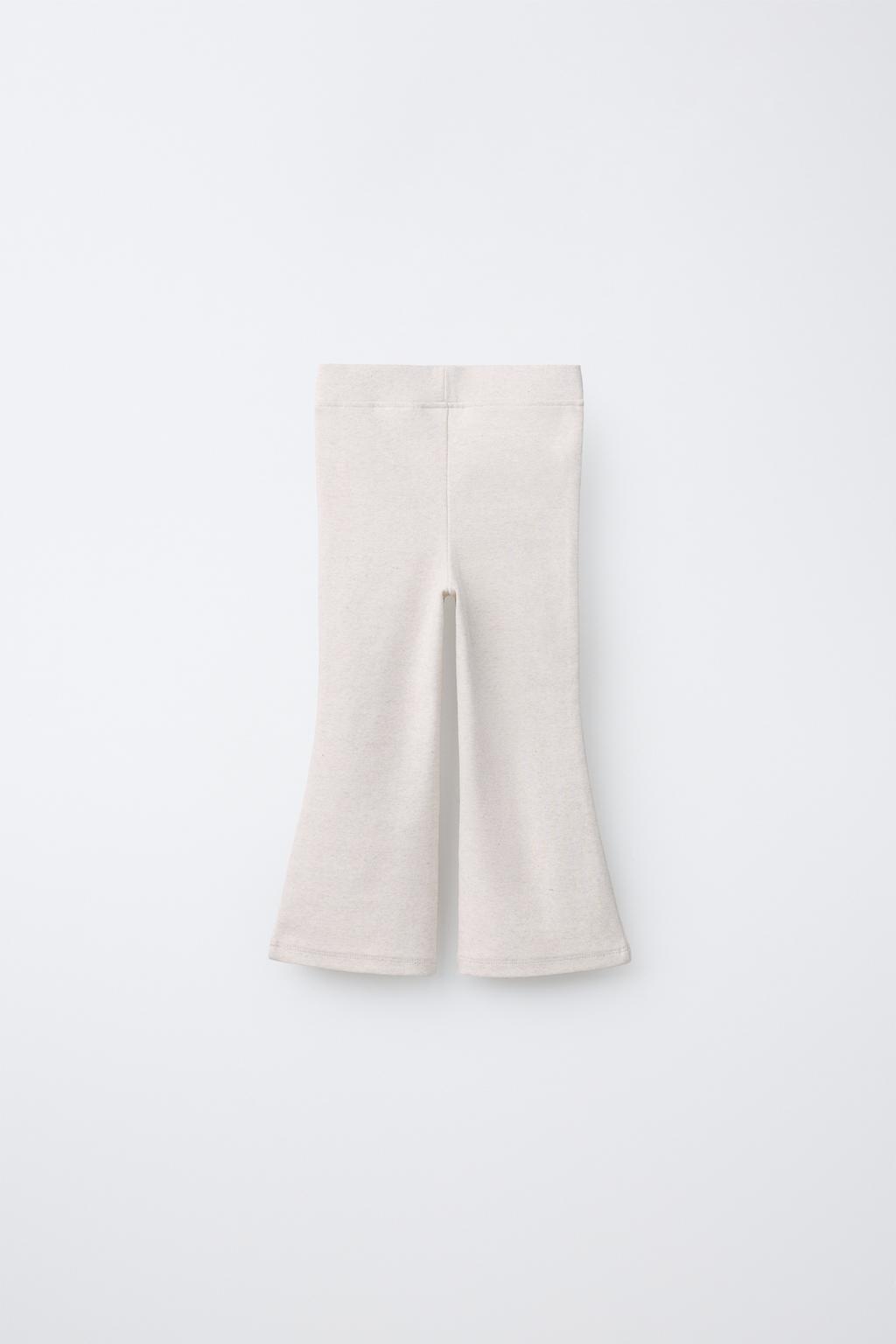 ЛЕГИНСЫ клёш ИЗ ИНТЕРЛОКА С ЭТИКЕТКОЙ