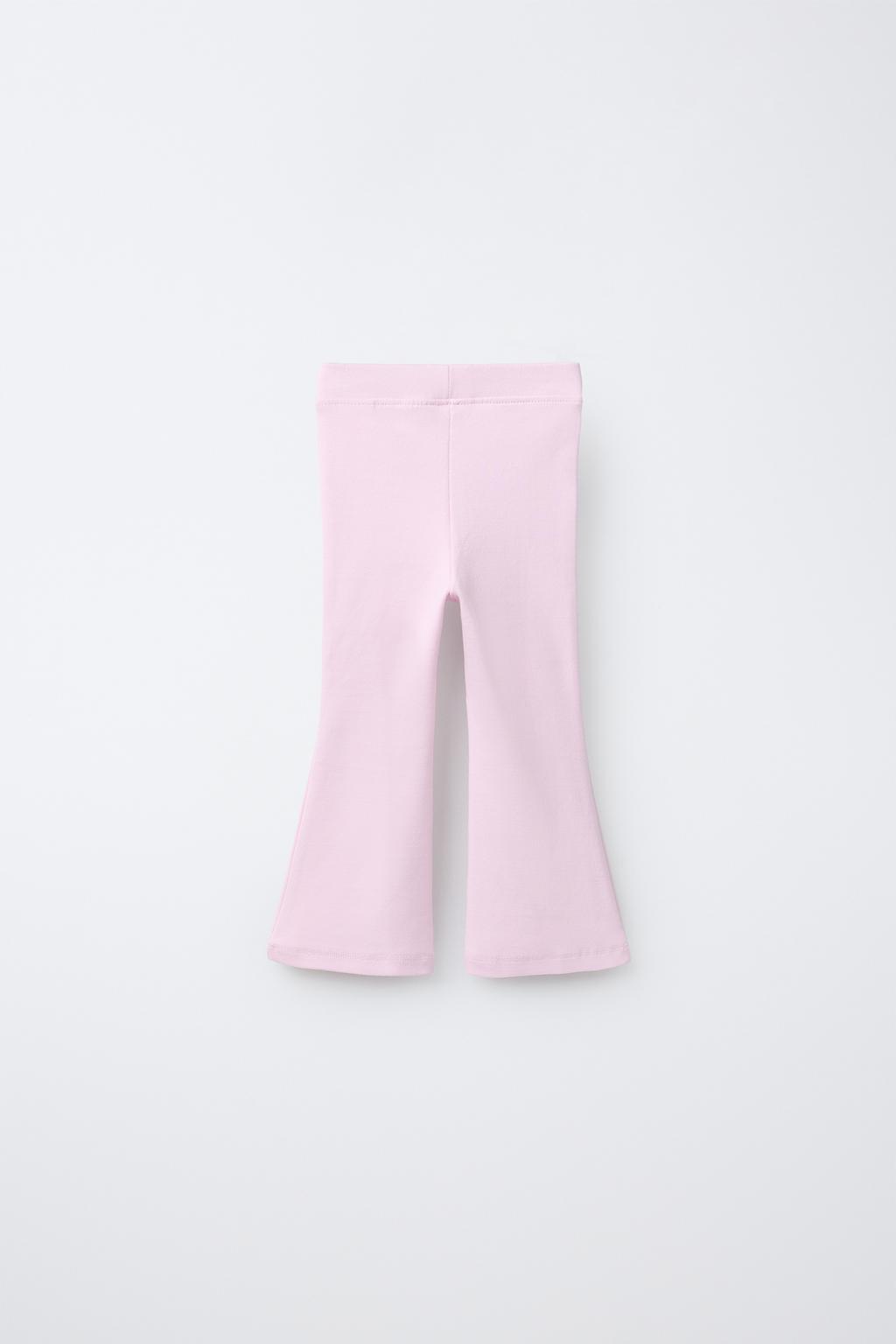 ЛЕГИНСЫ клёш ИЗ ТКАНИ ИНТЕРЛОК С ЭТИКЕТКОЙ