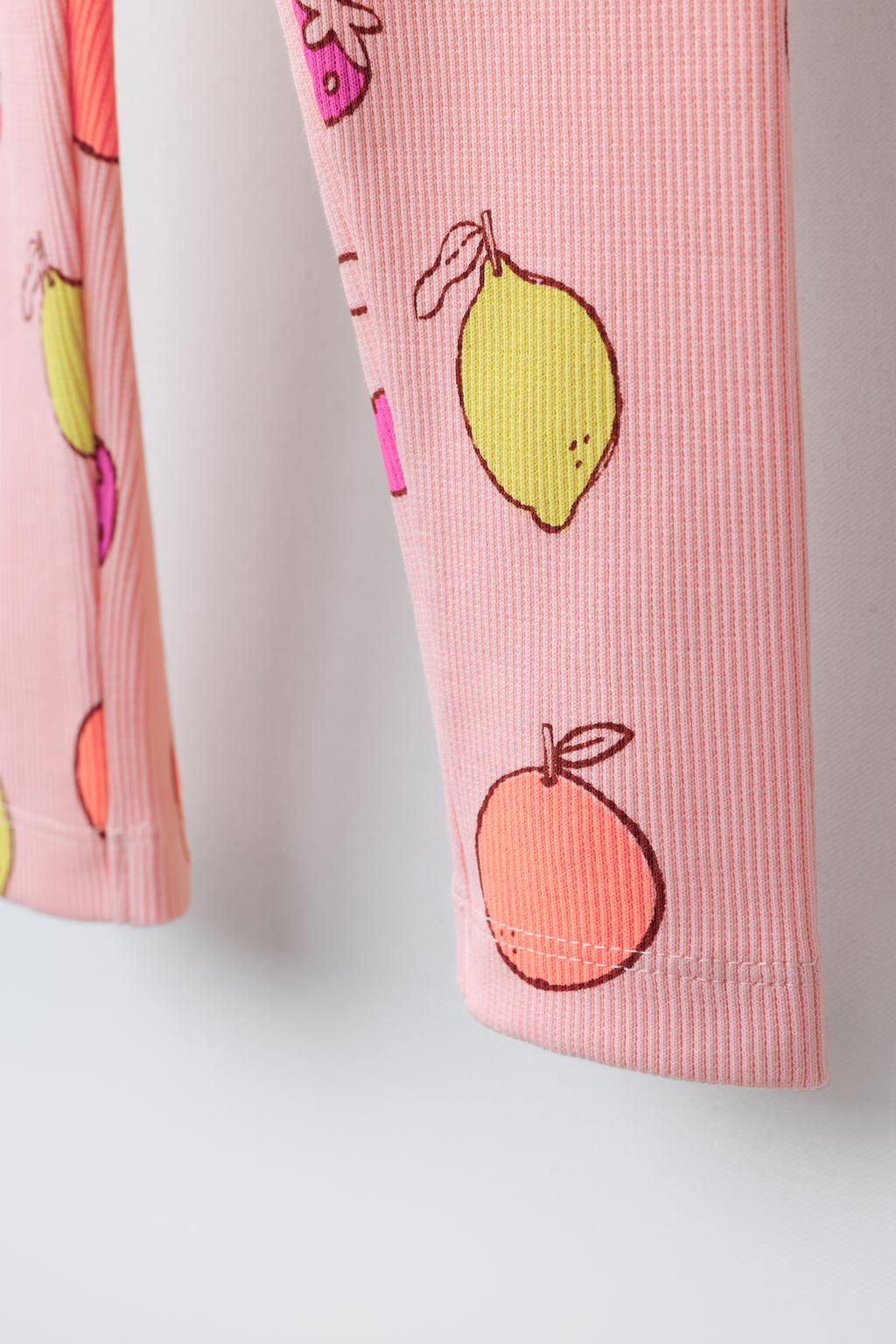 ЛЕГИНСЫ В РУБЧИК С ПРИНТОМ