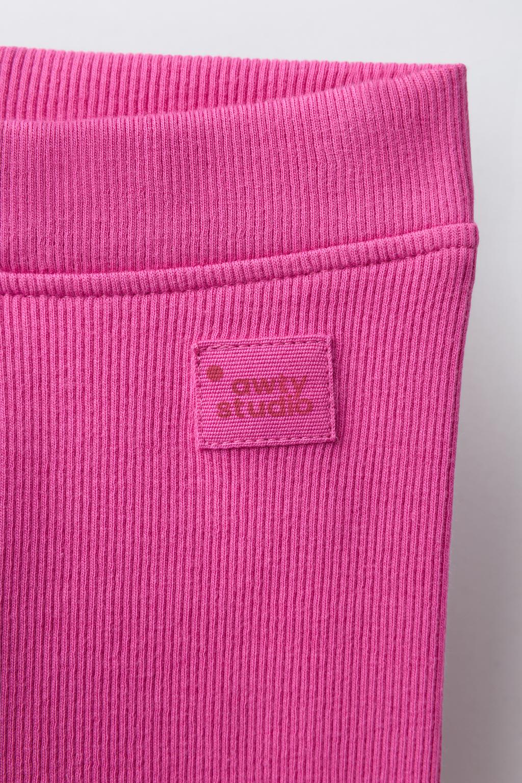 ЛЕГГИНСЫ В РУБЧИК С ЭТИКЕТКОЙ