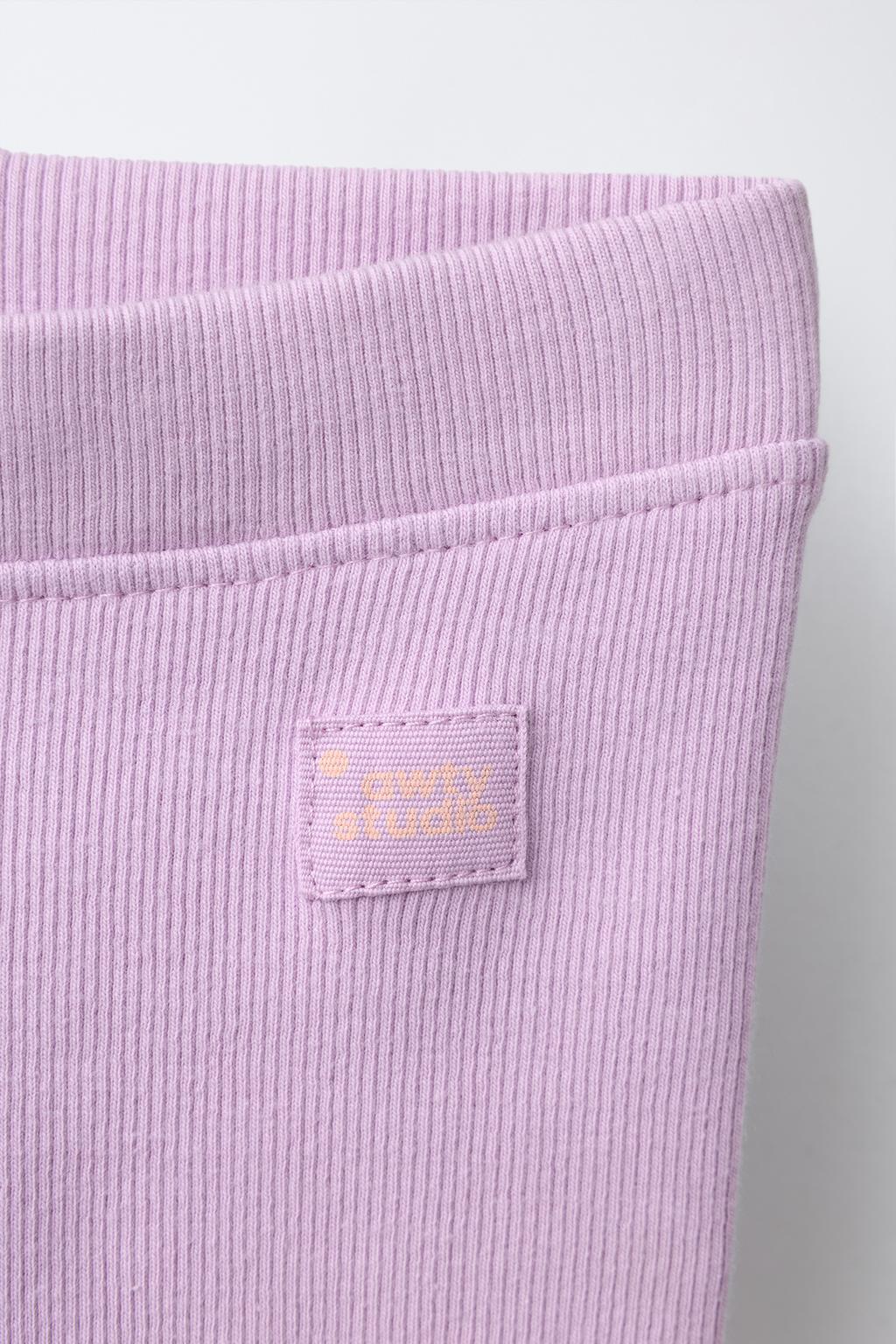 ЛЕГГИНСЫ В РУБЧИК С ЭТИКЕТКОЙ