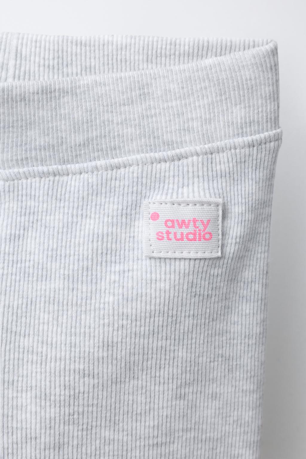 ЛЕГГИНСЫ В РУБЧИК С ЭТИКЕТКОЙ