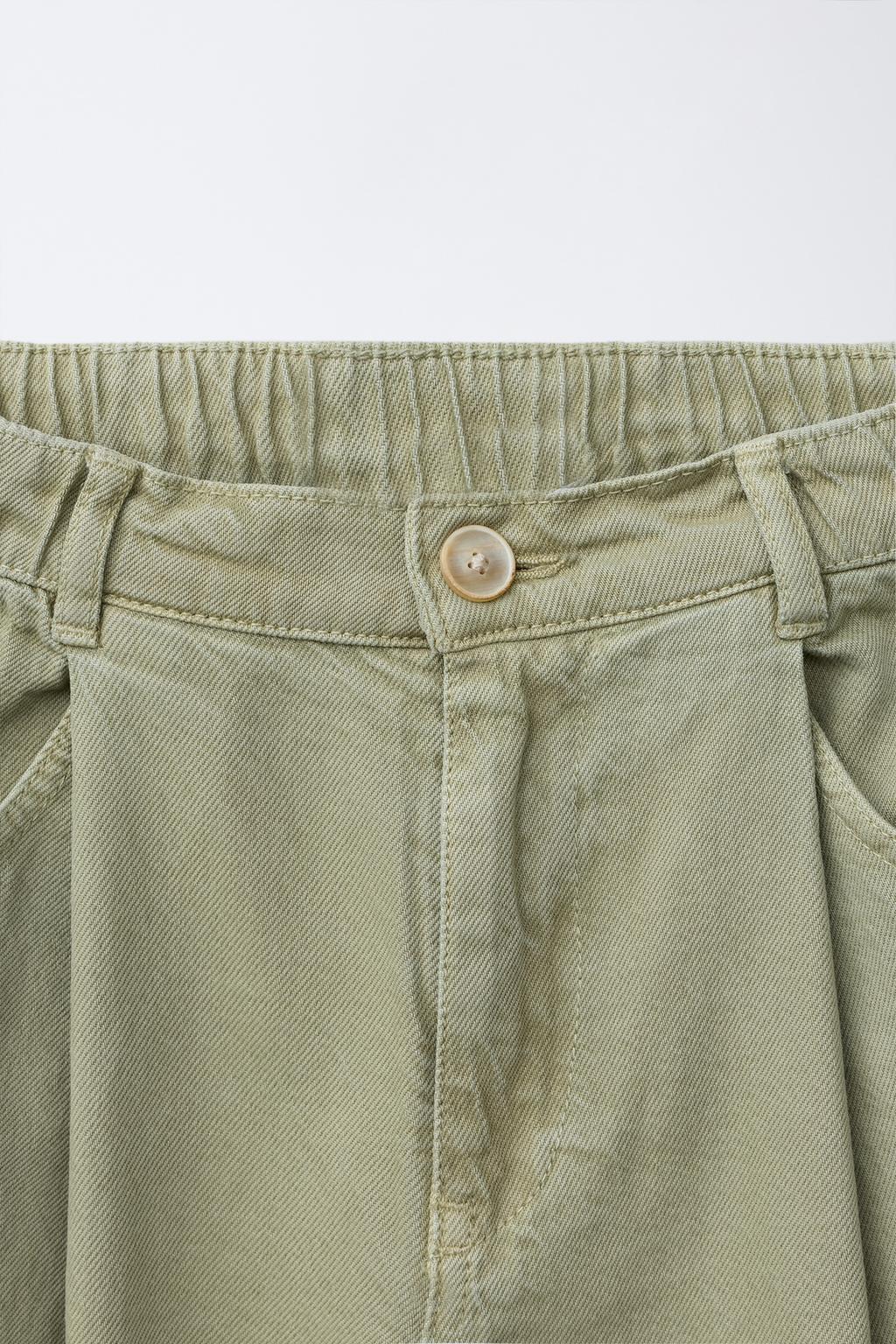 БРЮКИ баллон С ЗАЩИПАМИ