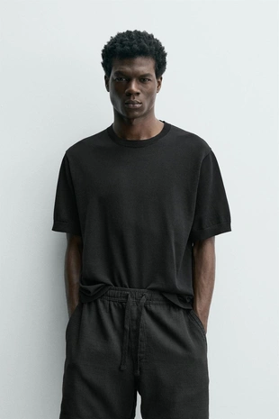 Футболка из легкого хлопкового трикотажа