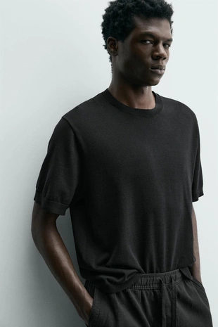 Футболка из легкого хлопкового трикотажа- Заказать в России