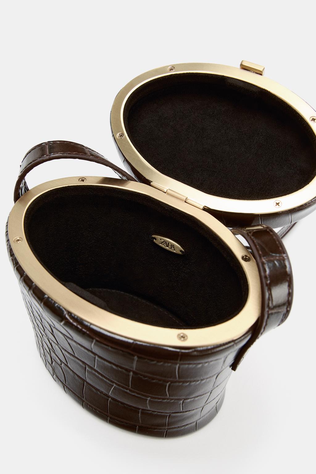 ЖЕСТКАЯ СУМКА С ТИСНЕНИЕМ