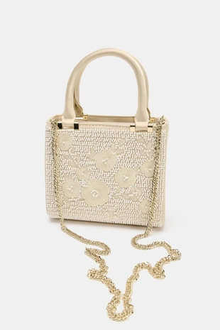 Жесткая сумка с вышивкой- Заказать в России