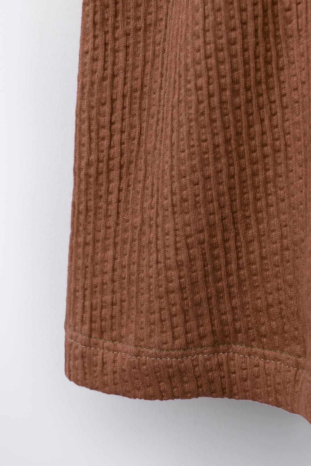 ПЛАТЬЕ ИЗ КОМБИНИРОВАННОЙ ТКАНИ