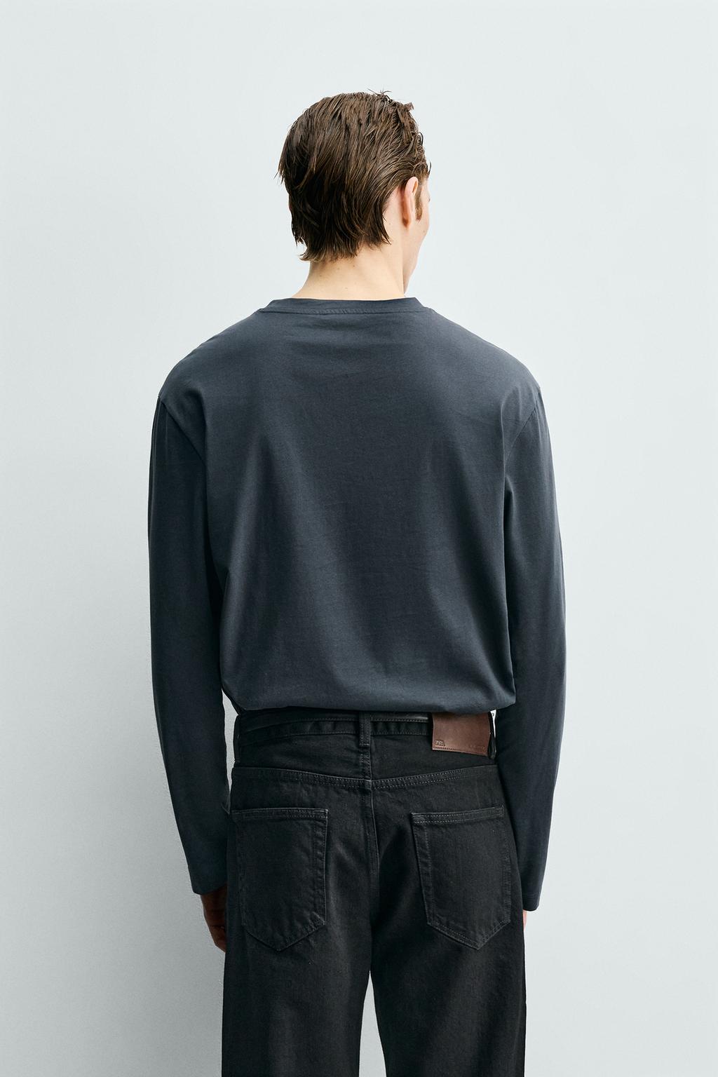 ФУТБОЛКА МЕРСЕРИЗОВАННАЯ С ДЛИННЫМИ РУКАВАМИ