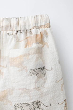 Шорты с анималистичным принтом- Заказать в России