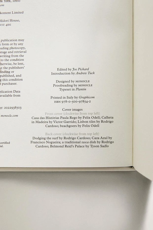 Portugal: путеводитель monocle- Заказать в России