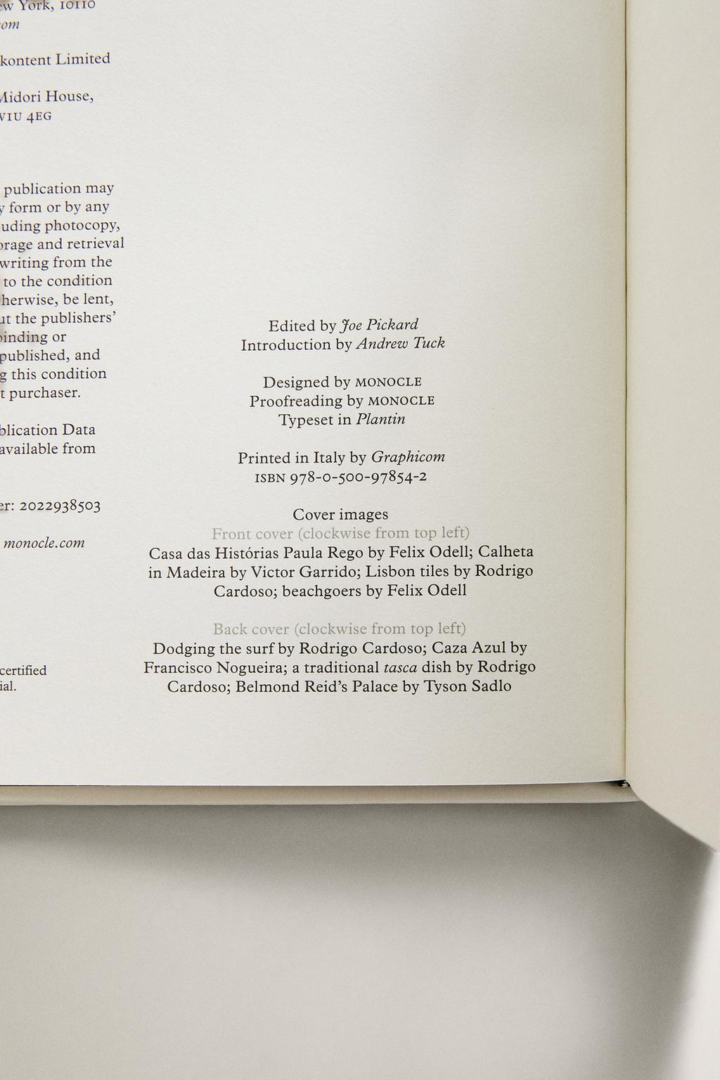 Portugal: путеводитель monocle