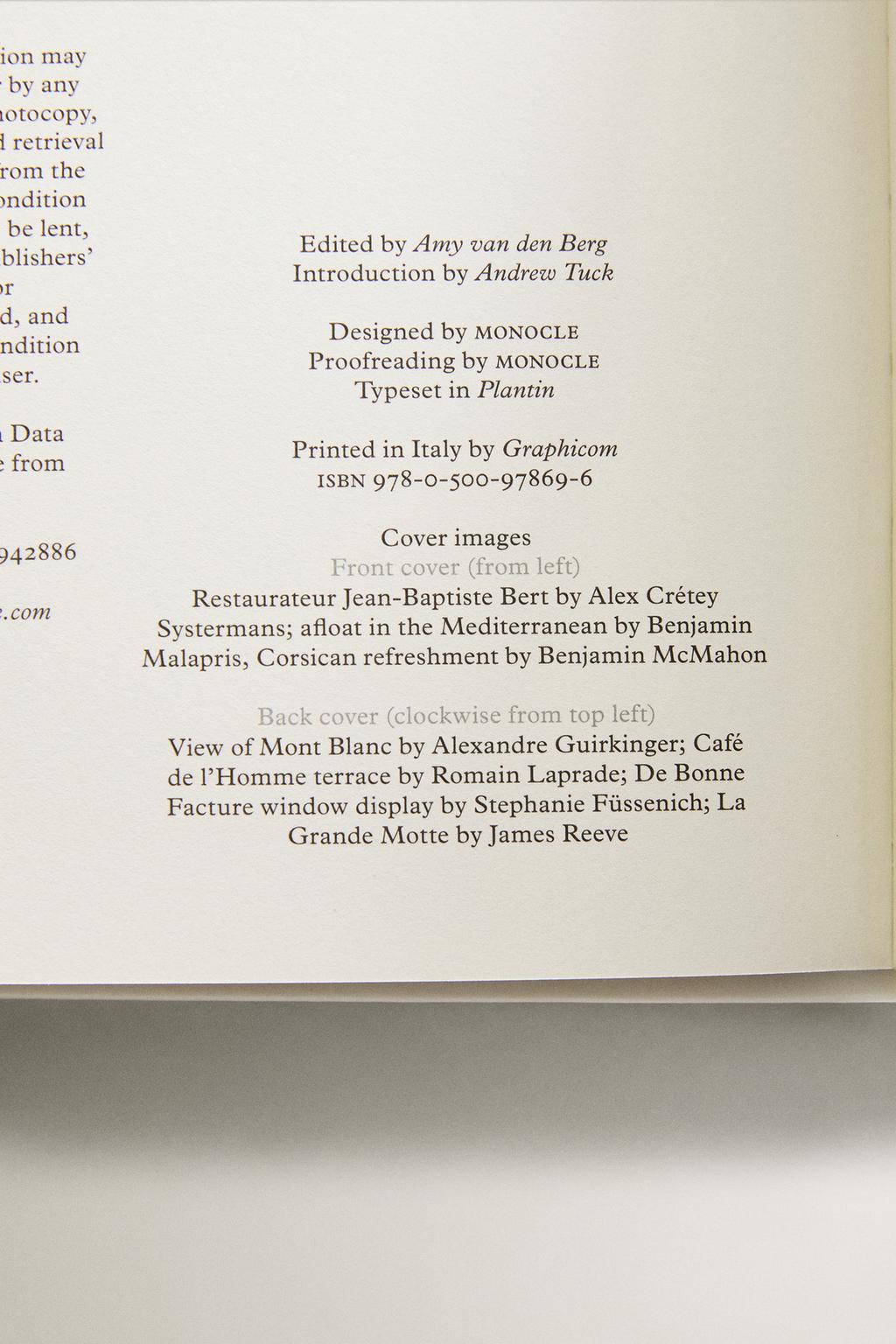 Книга france: the monocle handbook