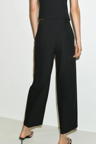 Брюки  с защипами- Заказать в России