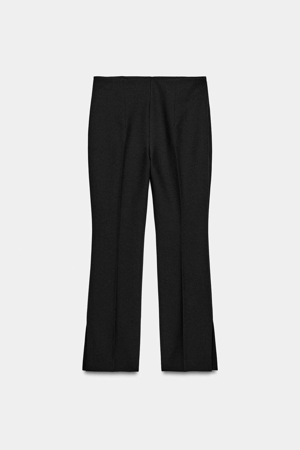 УКОРОЧЕННЫЕ БРЮКИ С ВЫСОКОЙ ПОСАДКОЙ — коллекция Zara «ZW»