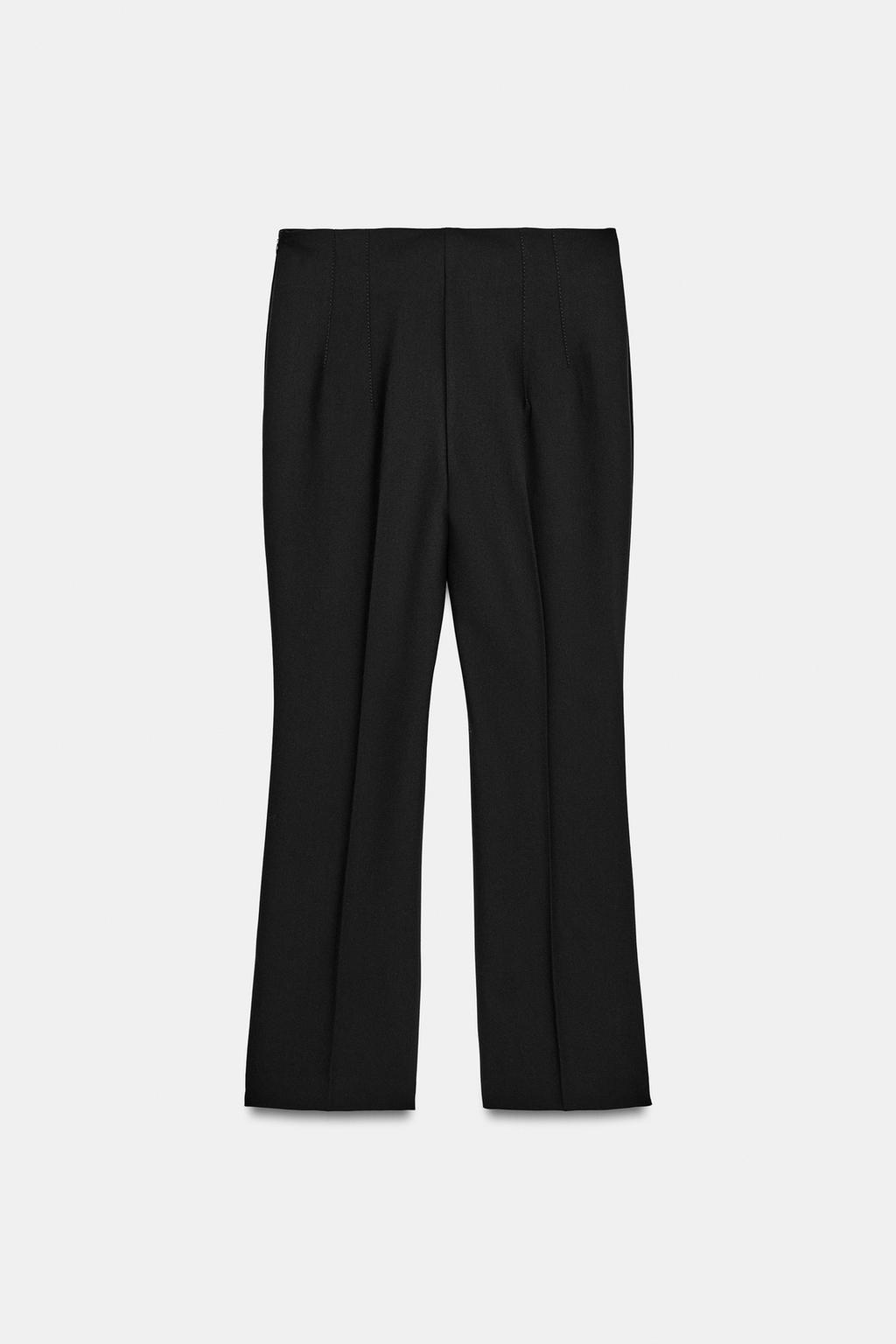 УКОРОЧЕННЫЕ БРЮКИ С ВЫСОКОЙ ПОСАДКОЙ — коллекция Zara «ZW»