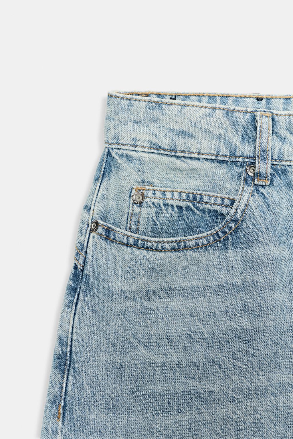 ДЖИНСЫ коллекция Zara «ZW» LOOSE  СО СРЕДНЕЙ ПОСАДКОЙ