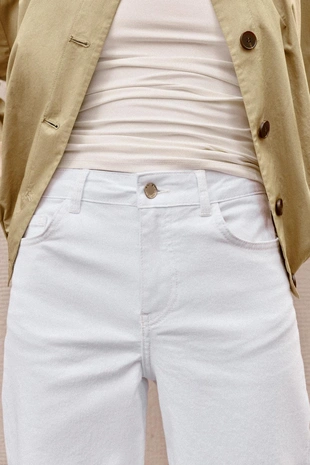 Джинсы Z1975 кюлоты с высокой посадкой - Заказать в России