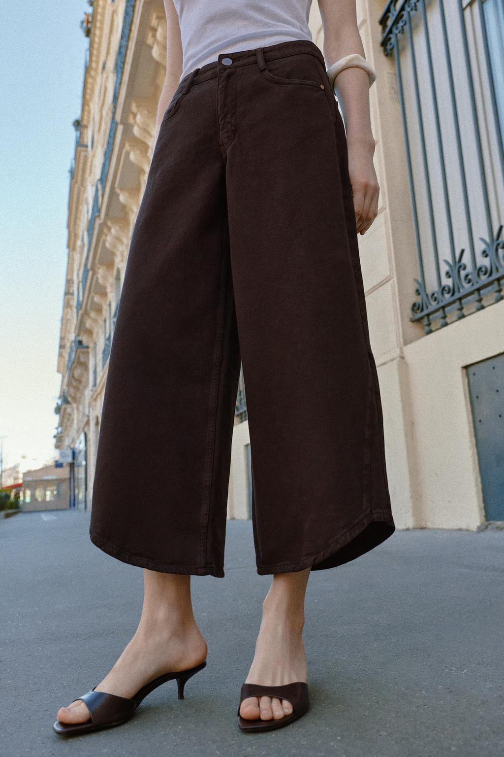 ДЖИНСЫ Z1975 баллон С ВЫСОКОЙ ПОСАДКОЙ И АСИММЕТРИЧНЫМ НИЗОМ