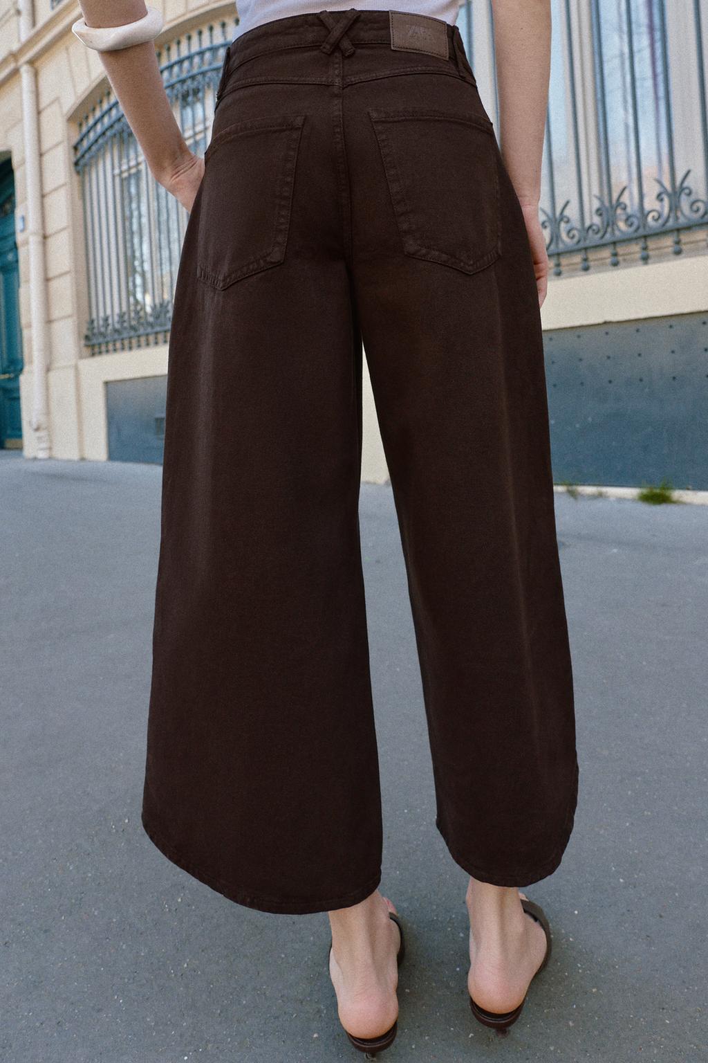 ДЖИНСЫ Z1975 баллон С ВЫСОКОЙ ПОСАДКОЙ И АСИММЕТРИЧНЫМ НИЗОМ