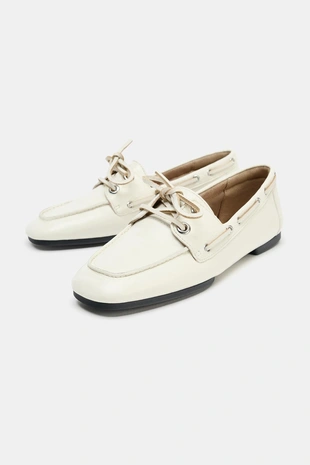 Кожаные лоферы в морском стиле- Заказать в России