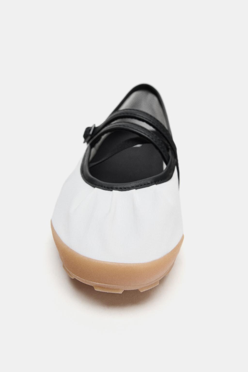 БАЛЕТКИ В СПОРТИВНОМ СТИЛЕ С РЕМЕШКАМИ