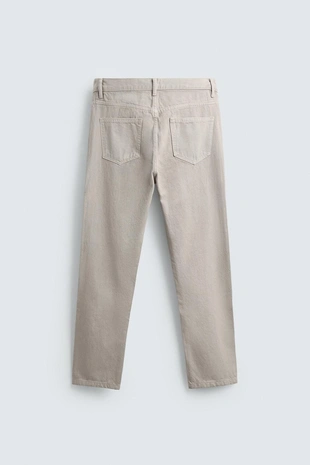 Укороченные джинсы 