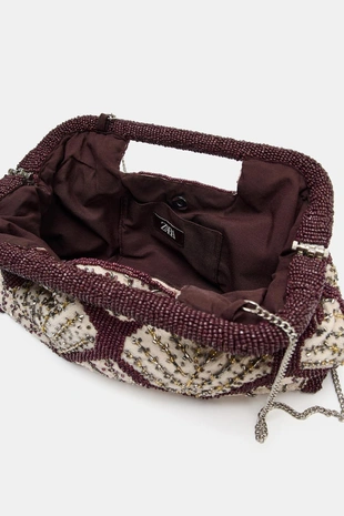 Клатч с декоративными деталями- Заказать в России