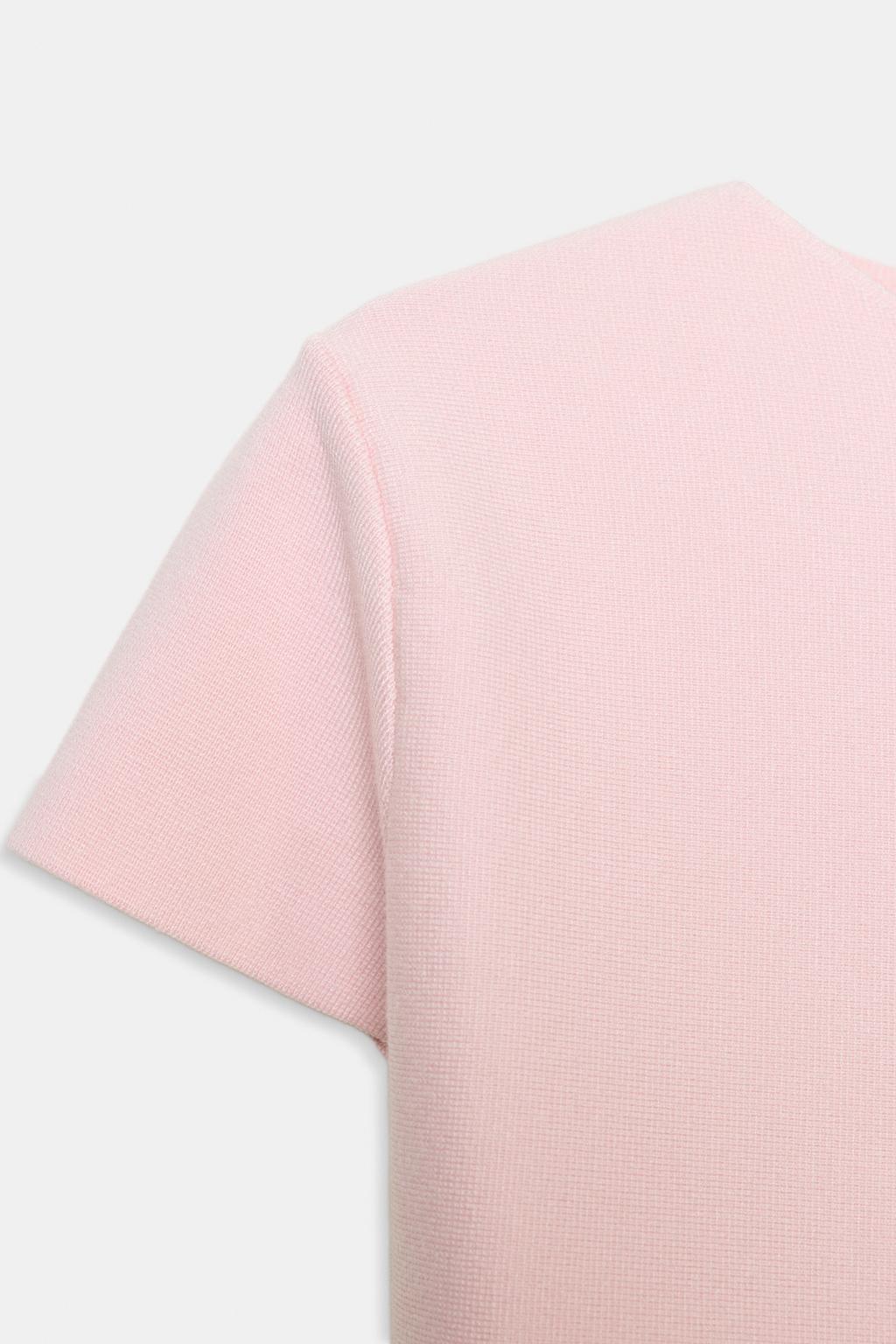 ТРИКОТАЖНЫЙ ТОП С БАСКОЙ