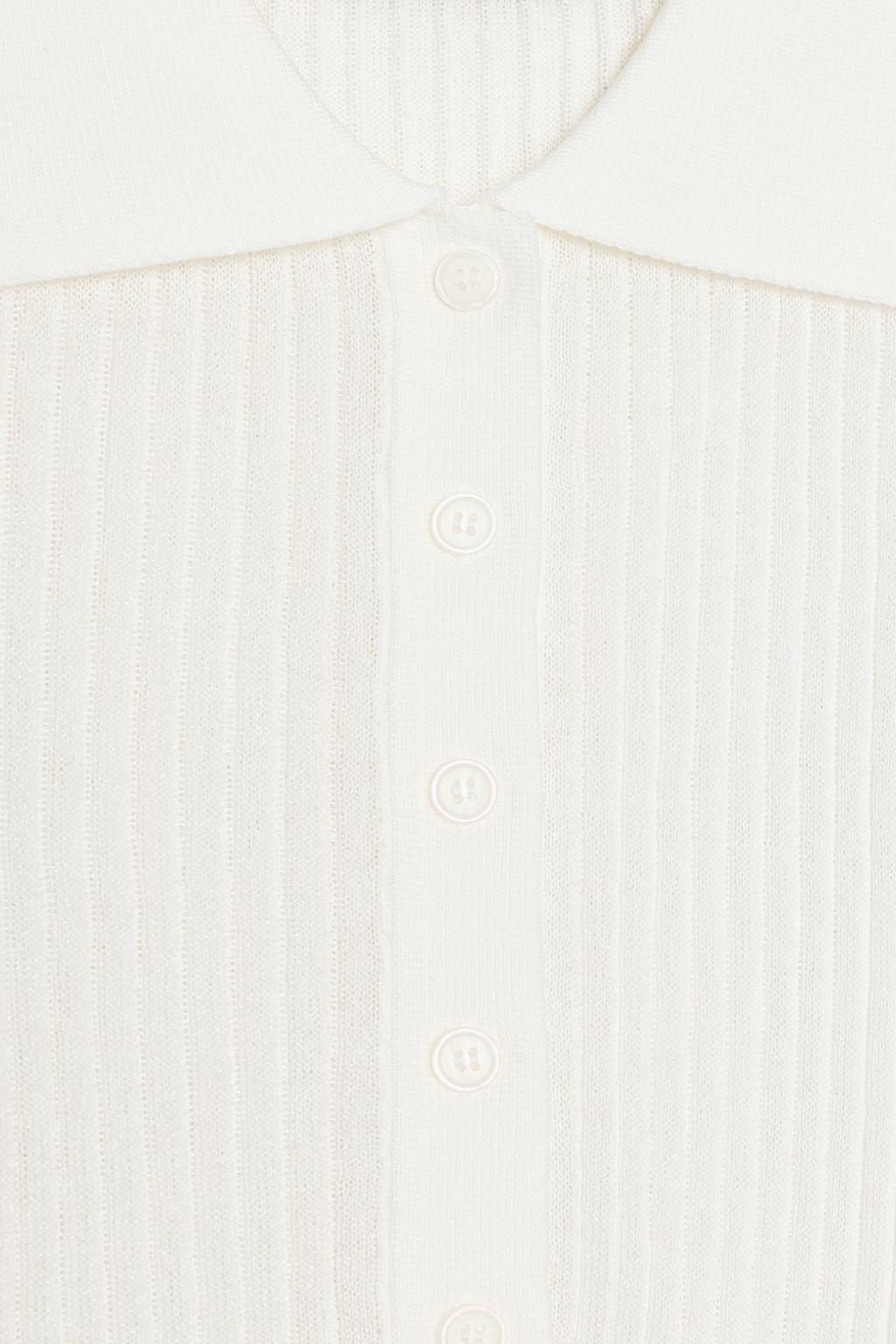 ПОЛУПРОЗРАЧНОЕ ПОЛО В РУБЧИК