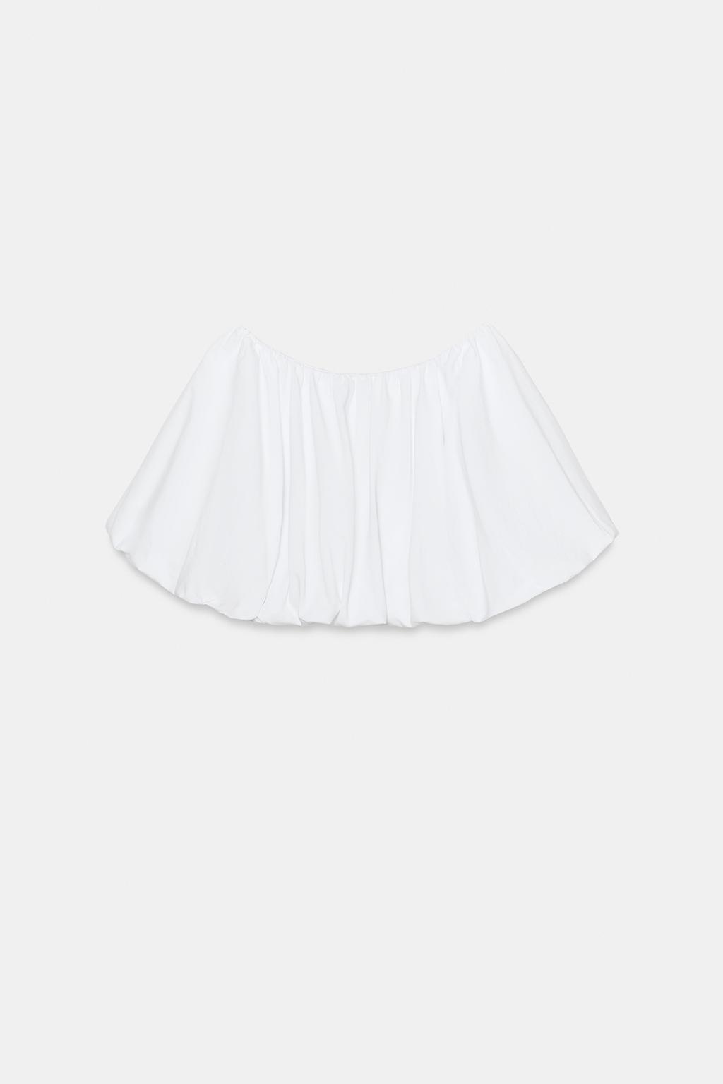 ТОП ИЗ ПЛОТНОГО ХЛОПКА ОБЪЕМНОГО КРОЯ