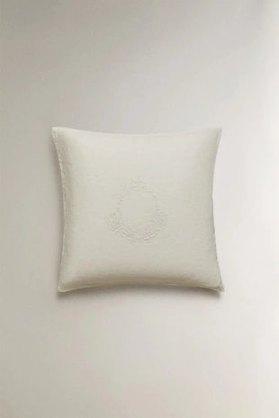 Наволочка из мятого льна- Заказать в России