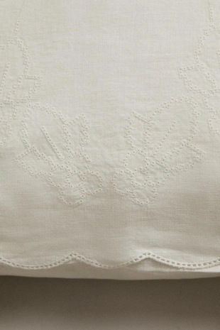 Наволочка из мятого льна- Заказать в России