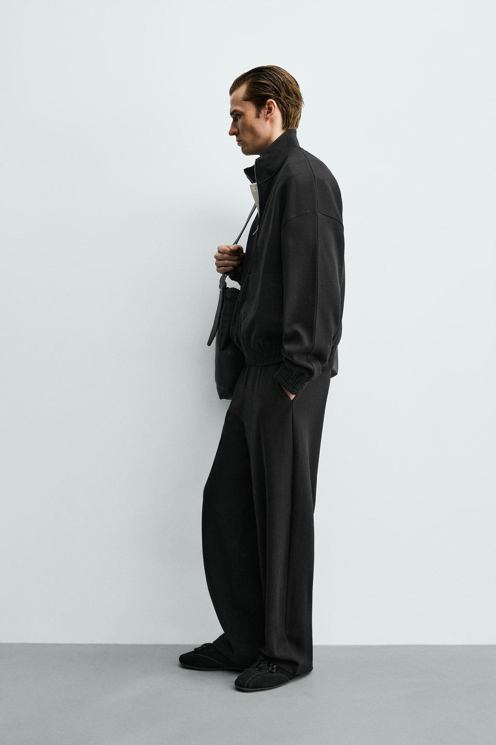 БРЮКИ-ДЖОГГЕРЫ свободного кроя СО СКЛАДКАМИ