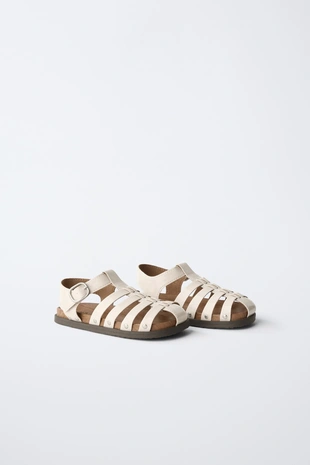 Сандалии с заклепками- Заказать в России