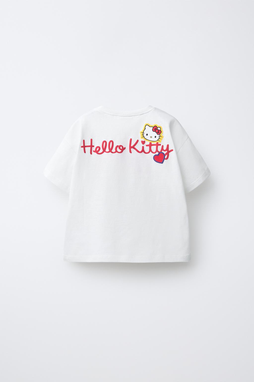 ФУТБОЛКА С СЕРДЦЕМ ВИШИ HELLO KITTY ©