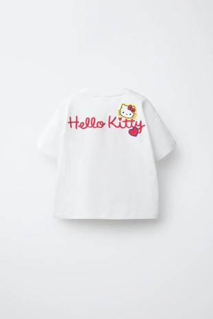 Футболка с сердцем виши Hello Kitty ©- Заказать в России
