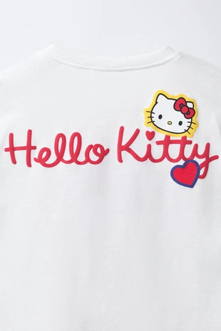 Футболка с сердцем виши Hello Kitty ©- Заказать в России