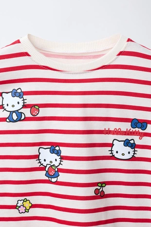 Футболка в полоску Hello Kitty © Sanrio- Заказать в России