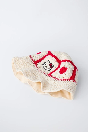 Панама кроше Hello Kitty © Sanrio- Заказать в России