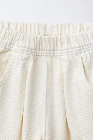 Свободные брюки из саржи- Заказать в России